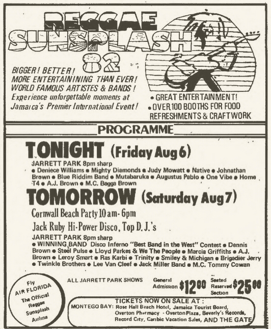 Reggae Sunsplash — Twinkle Brothers Live