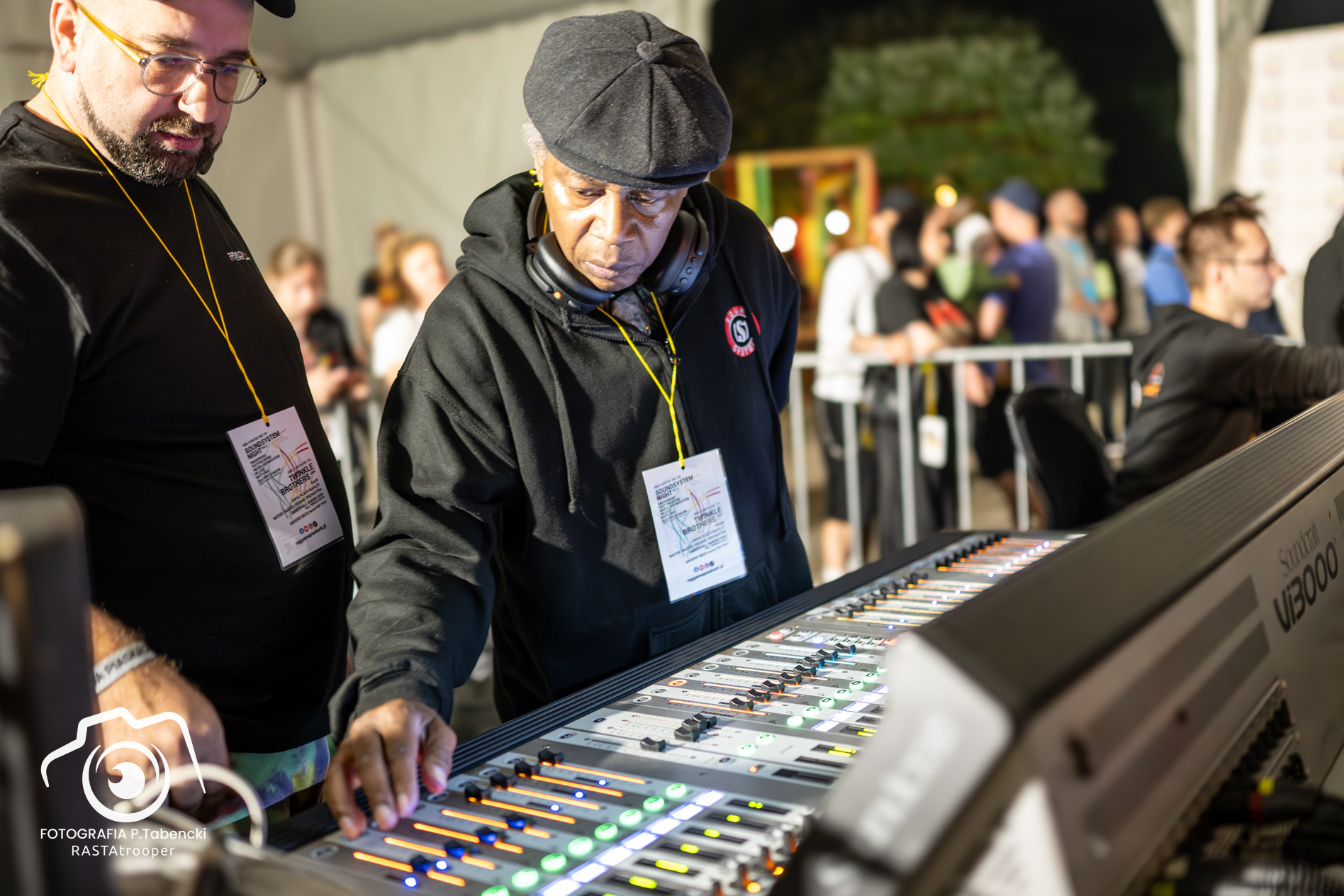 Derek 'Demondo' Fevrier at the Reggae Na Piaskach Festival