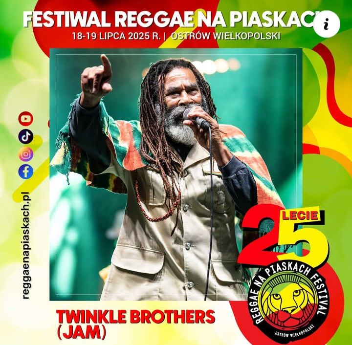 Festiwal Reggae na Piaskach — Twinkle Brothers (JAM)