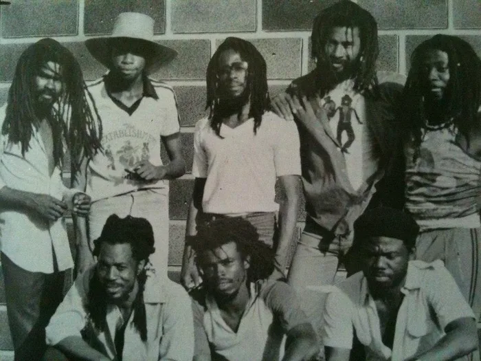 Back row: Ralston, Fox, Sprangy, Notman, Asher, Front row: Debo, Zacky, Ashie