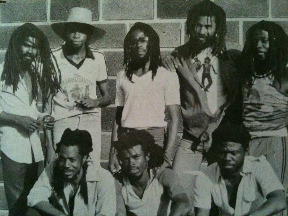 Back row: Ralston, Fox, Sprangy, Notman, Asher, Front row: Debo, Zacky, Ashie