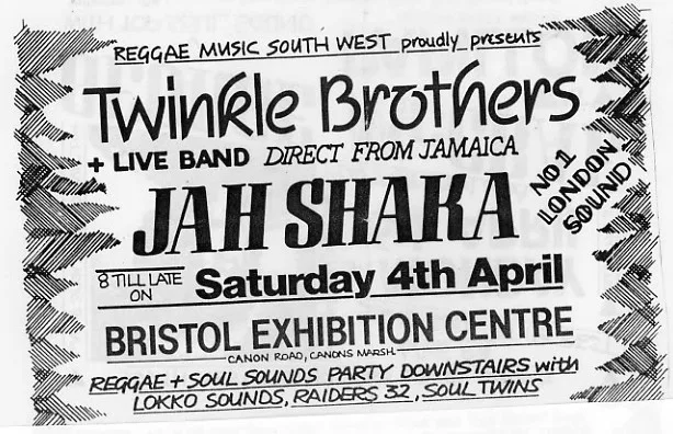 Reggae Music South West Presents — Twinkle Brothers + Live Band Direct from Jamaica