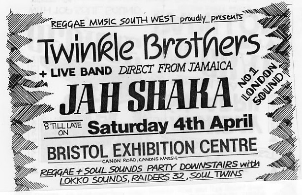 Reggae Music South West Presents — Twinkle Brothers + Live Band Direct from Jamaica