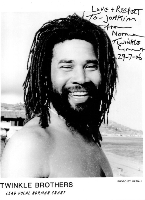 Norman Grant by the sea