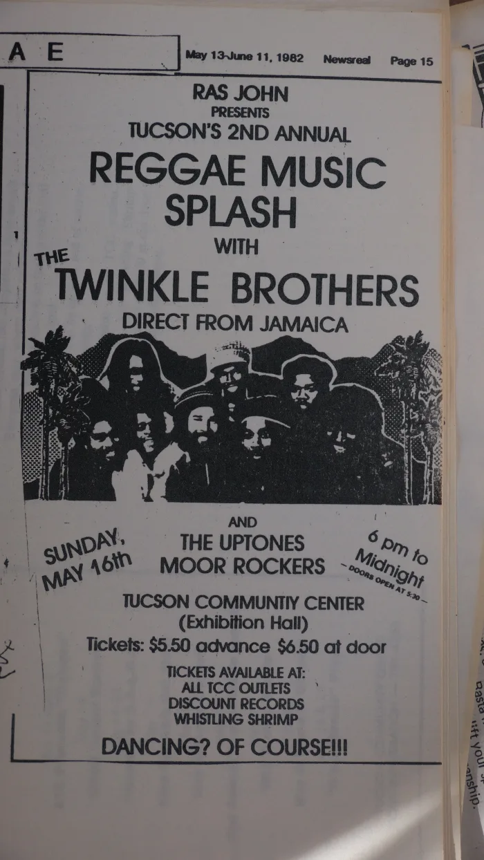 Tucson's 2nd Annual Reggae Music Splash with The Twinkle Brothers