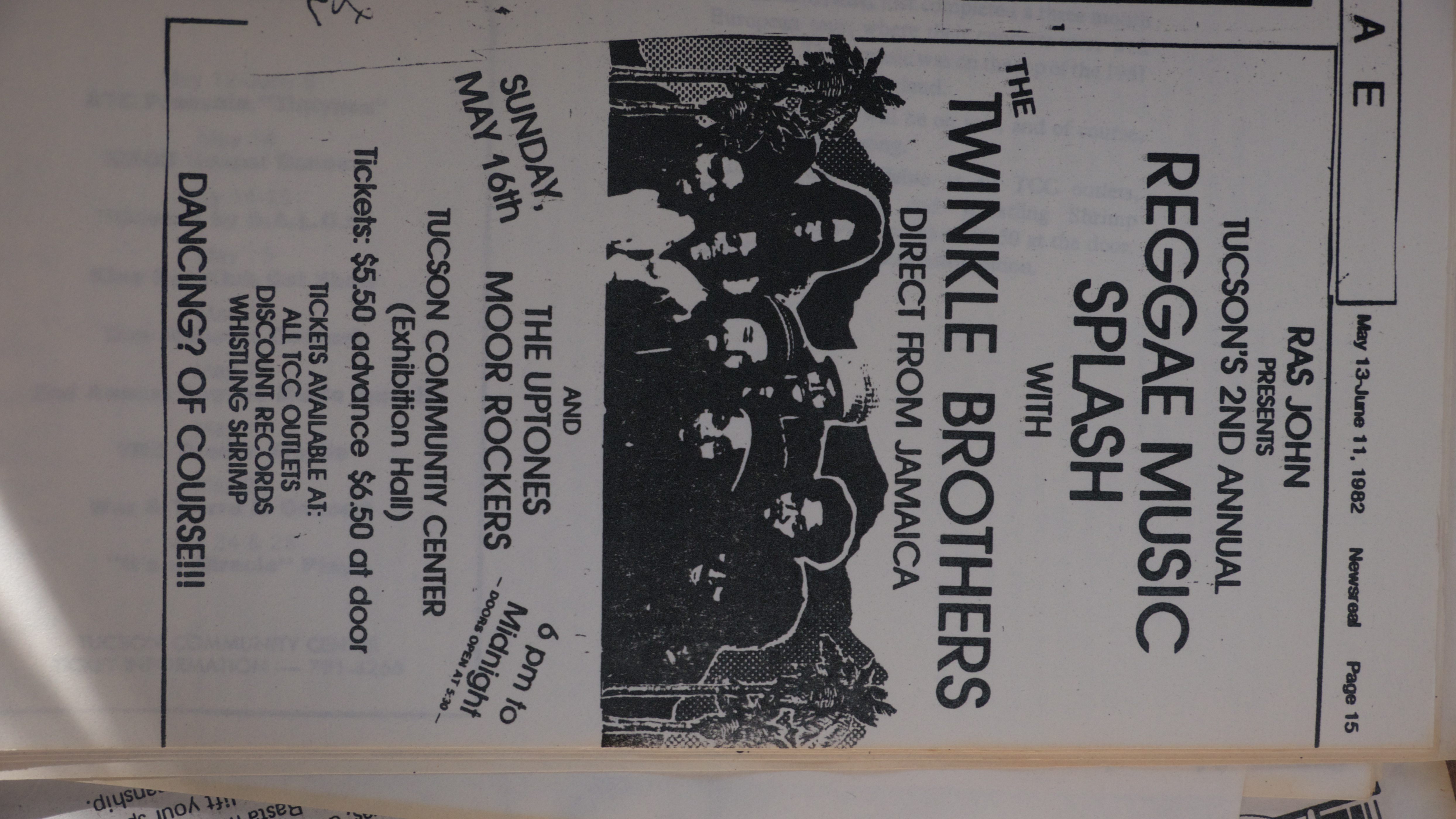 Tucson's 2nd Annual Reggae Music Splash with The Twinkle Brothers