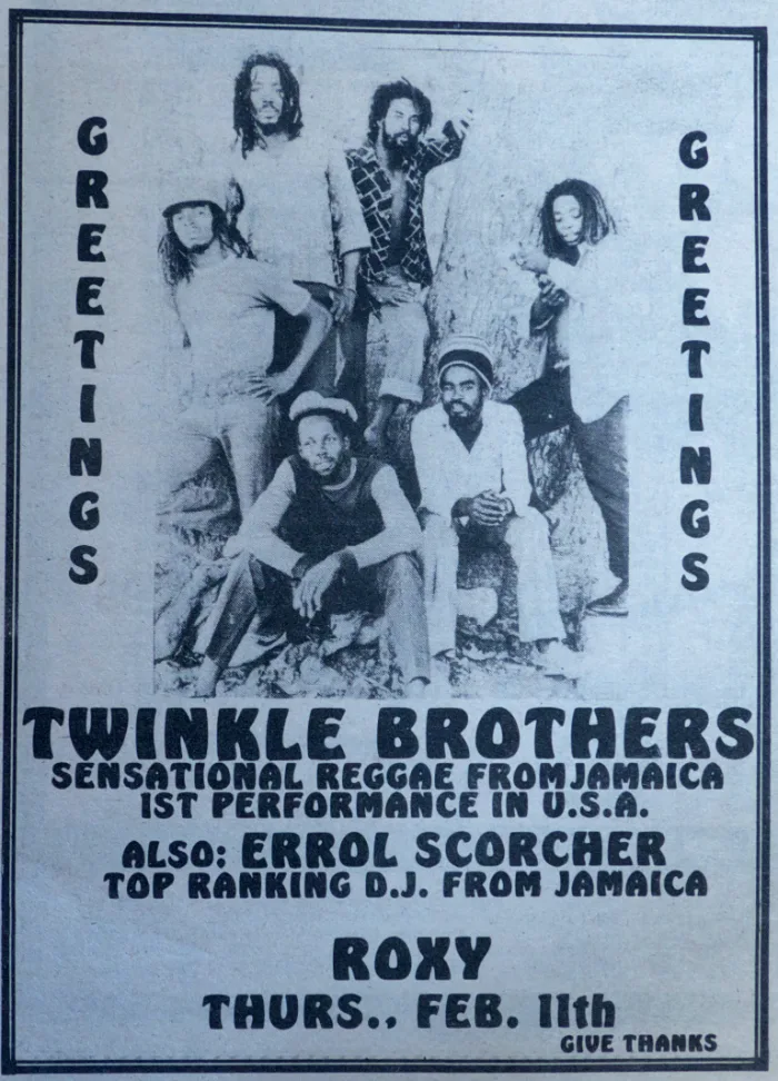 Twinkle Brothers - Sensational Reggae from Jamaica 1st Performance in U.S.A.