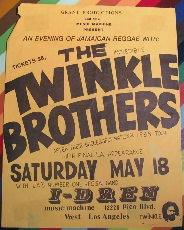 An Evening of Jamaican Reggae with The Incredible Twinkle Brothers